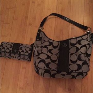 Authentic Coach Purse and Wallet